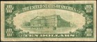 Wilmington, OH Clinton County Bank 1929 $10 Type 2 National Note Fr#1801-2 — photo 2