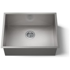 New Kohler K-3822-NA Vault 24 Undermount Single Basin Stainless Steel Kitchen Si