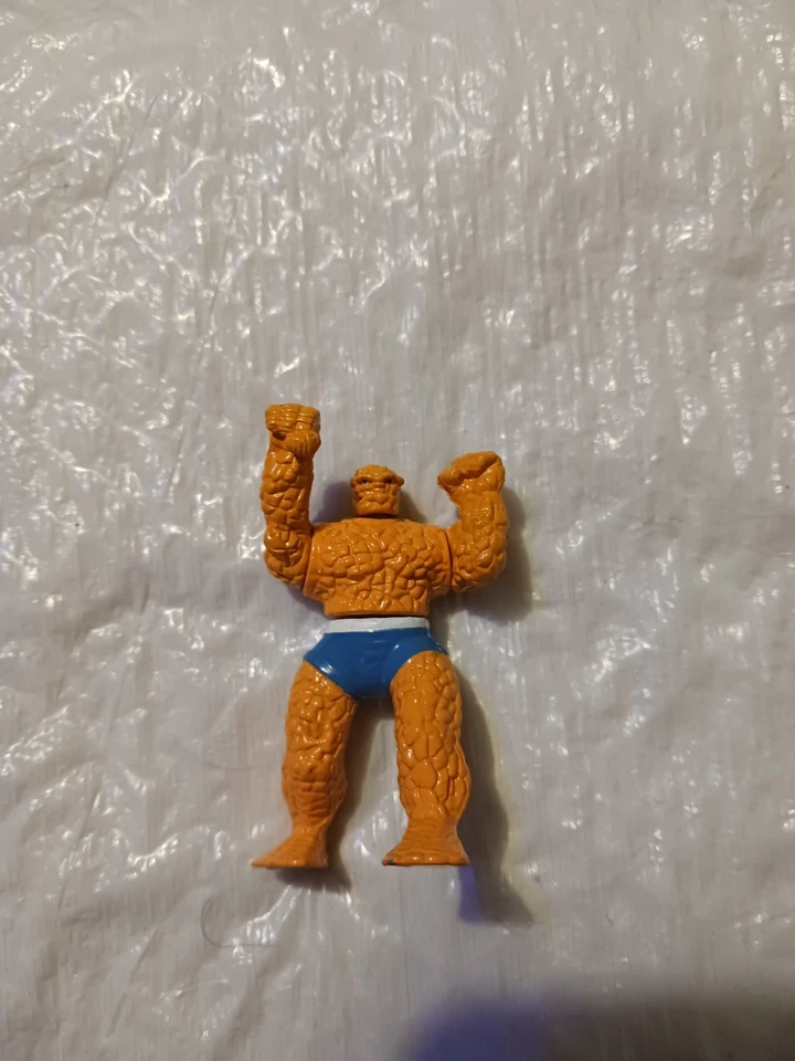 The Thing, Marvel, 1994, Toy Biz Fantastic Four Diecast Metal Ben Grimm 2.5" Foto 2 de 4