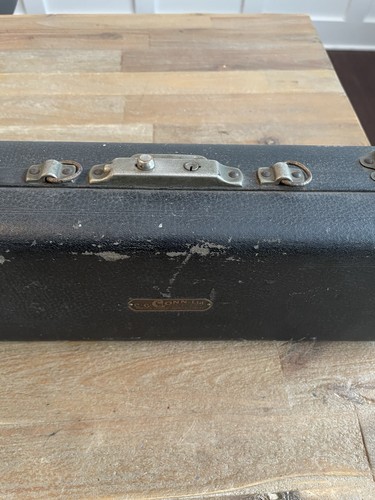 Vintage 1920’s C.G. Conn Eagle Trademark Era Clarinet Coffin Case Only - Picture 4 of 14