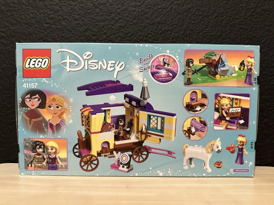 Nuevo y precintado LEGO Disney Princess: Rapunzel's Traveling Caravan (41157) Foto 2 de 2