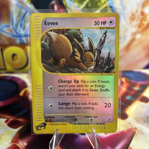 Eevee 075/147 Aquapolis Reverse Holo