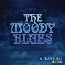 THE MOODY BLUES - FIVE CLASSIC ALBUMS [SLIPCASE] NEW CD