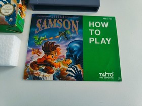 Little Samson Complete in Box  Nintendo NES Original PAL B