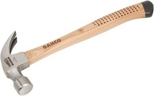 Bahco 42720 Claw Hammer Hickory Handle 20OZ, Silver/Brown