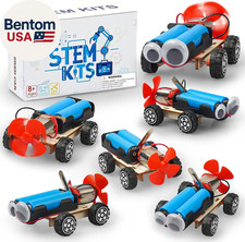 STEM Science Kits for Kids Age 8-12, 6 Set Wind-Powered Cars Science Experiments