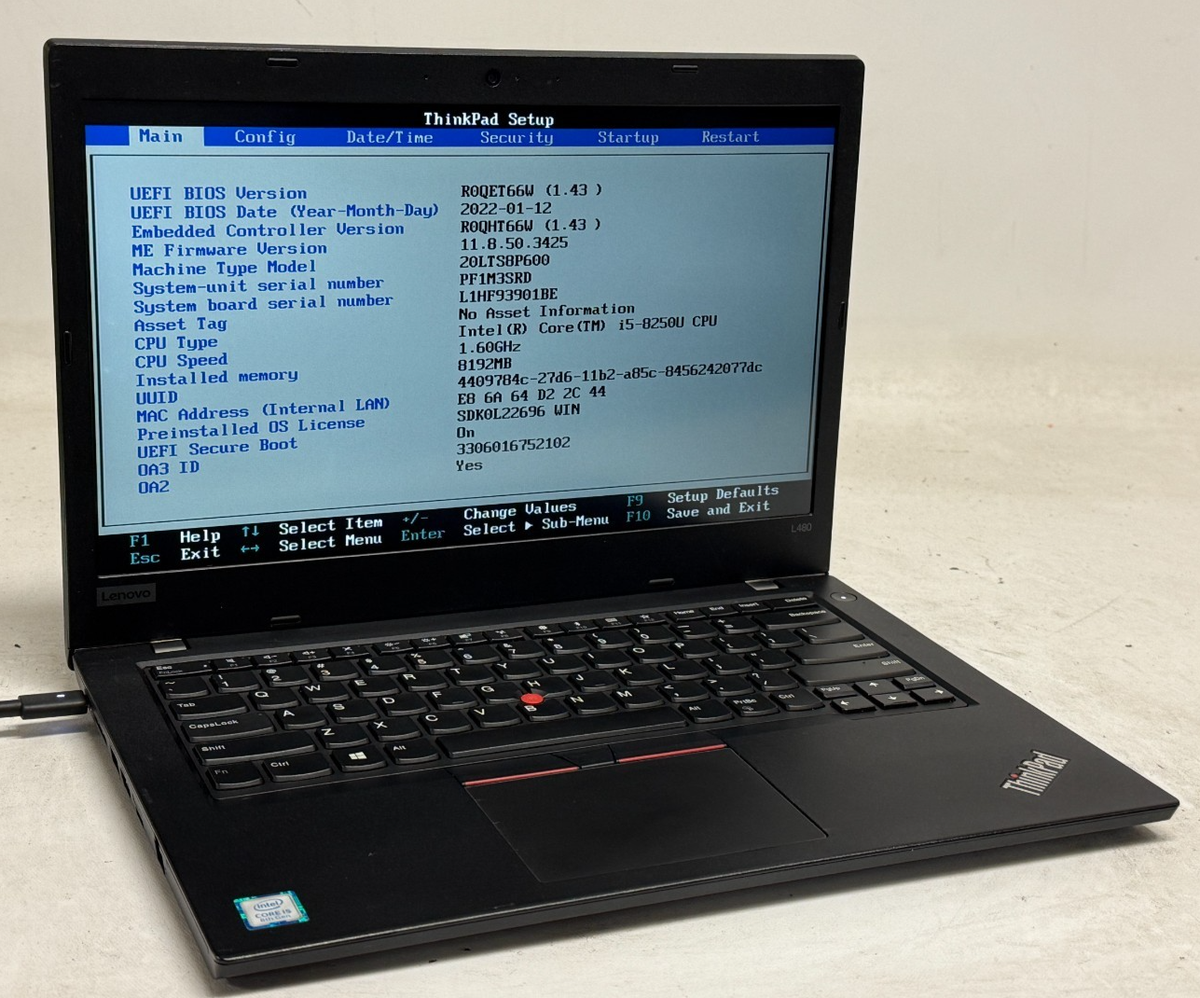 Lenovo ThinkPad L480 14