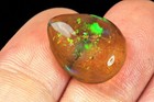 7.6Ct African Polished Crystal Opal Cab Specimen UPWC1058 — photo 2