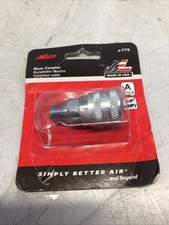 Milton S776 1/4-in NPT Male A-Style Air Coupler