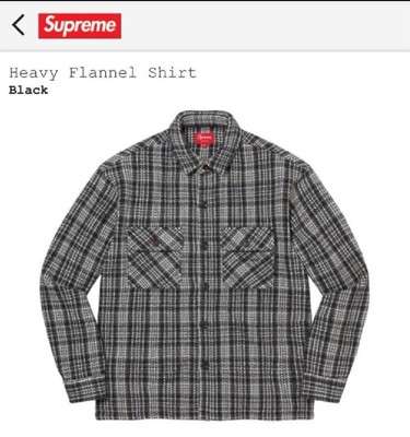 supreme Heavy Flannel Shirt blouson | eBay