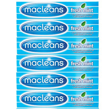 Macleans Freshmint Fluoride Toothpaste 6 x 100ml 21.65 per litre