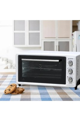 KUMTEL White Turbo 40 Liter Mini Oven Lx-3525