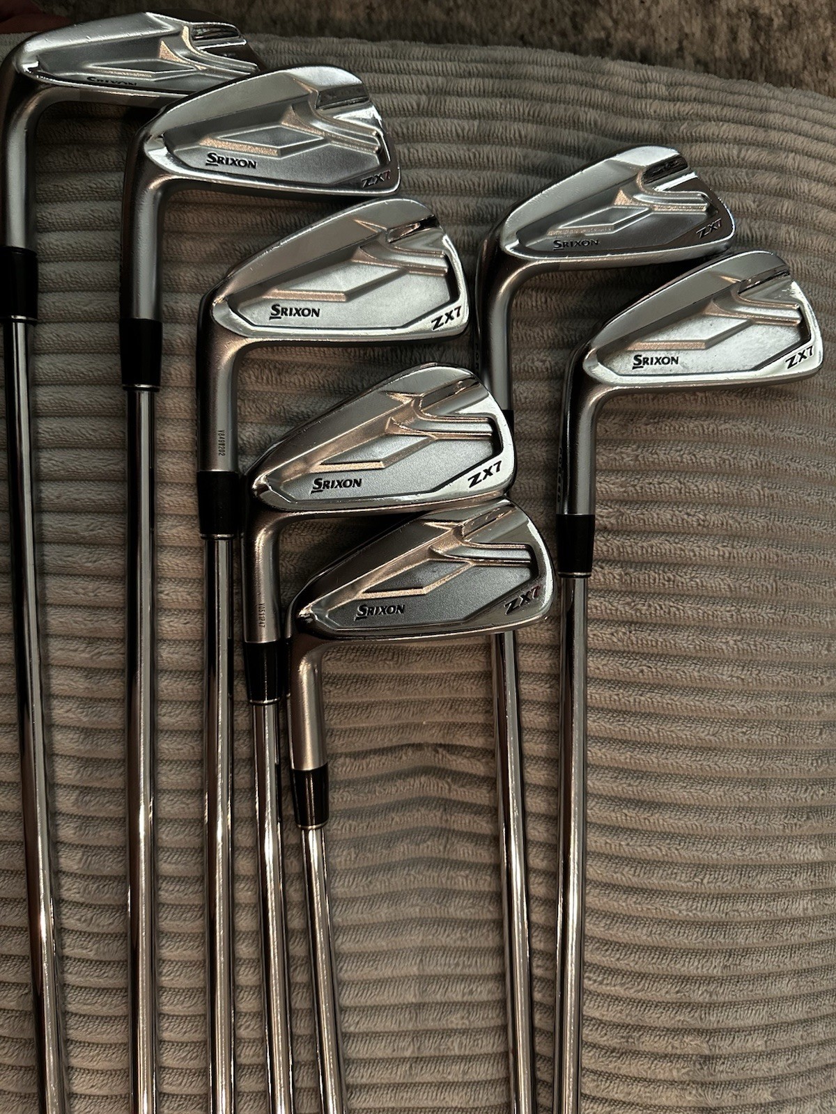 Srixon ZX7 Iron Set Club- Nippon N.S Pro Morbus Tour120 S Flex Shaft, LH 4-PW