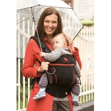 MANDUCA First BlackLine Radical Red Adjustable Baby Carrier 100 Organic Cotton
