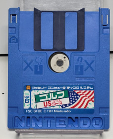 Golf US Course Famicom Disk System FDS Japan