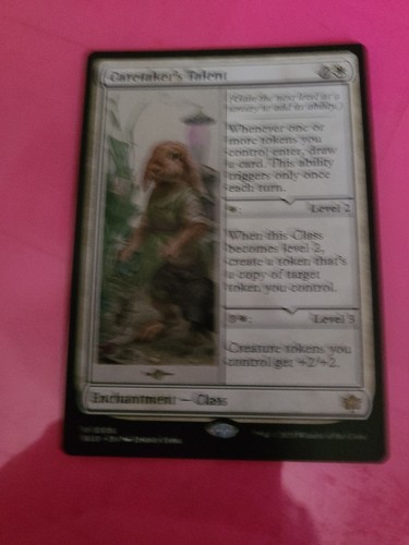 MTG BLB #6 Caretaker's Talent Bloomburrow Regular