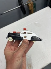 American Dimestore 1940's/50's Police Car Deluxe Plastic Construction 1/43 