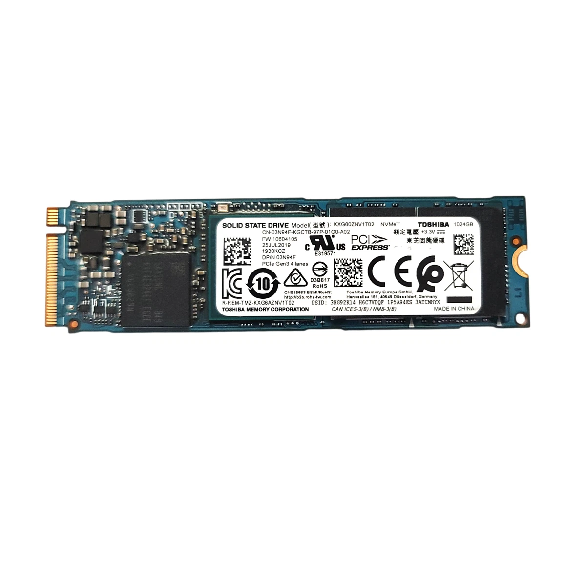 Toshiba M.2 Interface 1 TB Solid State Drives for sale | eBay