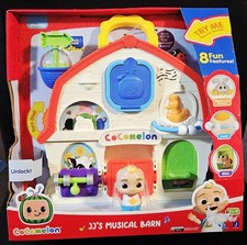 CoComelon JJ's Musical Farm   Interactive Sound  Touch Playset for Kids -