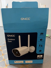 GNCC Outdoor Cam 2K HDR Wi-Fi Outdoor IP Security Camera Night Vision Alexa
