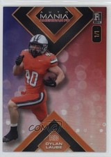 2024 Wild Card Square Fireworks Rainbow Foil 1/1 Dylan Laube Rookie RC s5q. rookie card picture