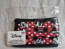 Disney  Mickey Mouse  Cloth Face Mask - Youth Size M - BRAND NEW