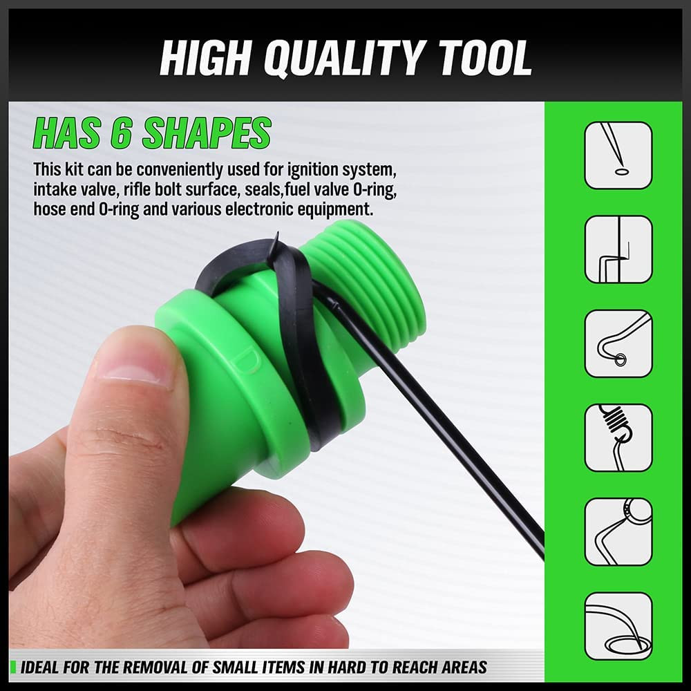 SWANLAKE Pick and Hook Set, Pick Tool Set for Car Auto Oil Seal/O-Ring Seal Gask