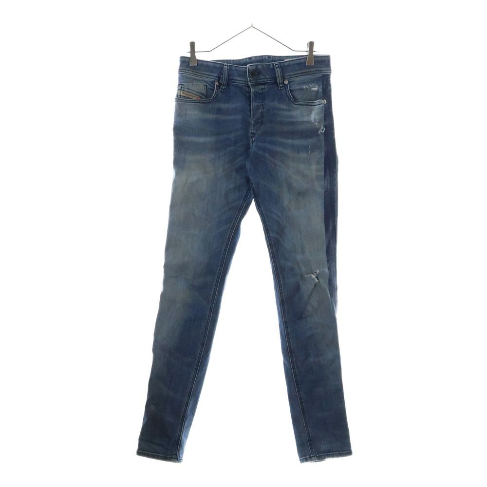 DIESEL Damage Process Button Fly Patch Side Tape … - image 1