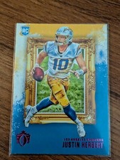 2020 Panini Chronicles Gridiron Kings Justin Herbert Pink RC Chargers No. GK-3