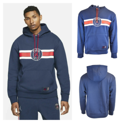 Nike Jordan Paris Fleece Pullover Hoodie DJ3928-410 | eBay