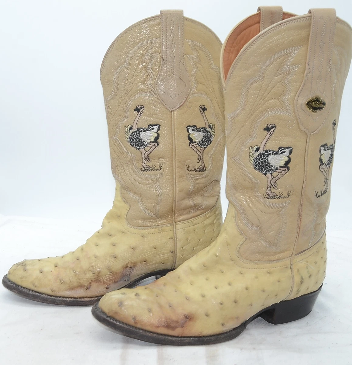 El general top ostrich boots