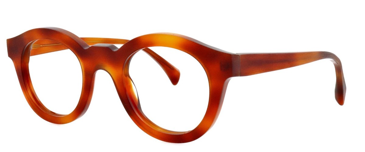 New JACQUES DURAND Levant M 168-053 42mm Havana Eyeglasses Frames 