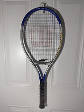 Wilson Titanium Impact Tennis Racket Soft Shock String Tension 50-60 LBS