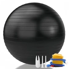 Exercise Yoga Ball Exercise Anti Burst Body Fitness Balance Workout 22''-26'' US