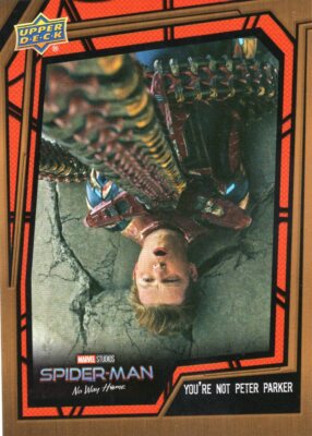 2023 Upper Deck Spider-Man No Way Home - Base, Parallel & Insert