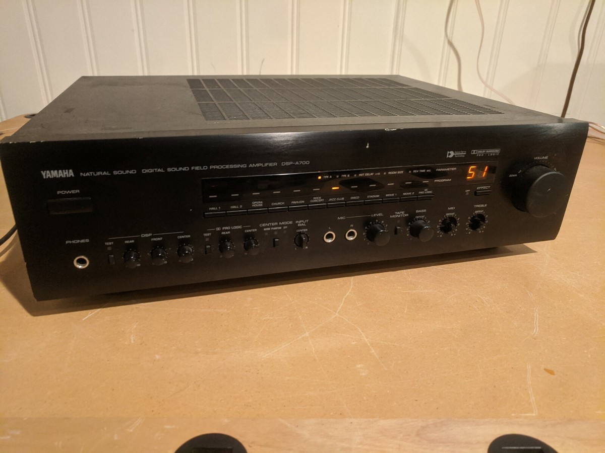 Vintage YAMAHA DSP-A700 Digital Sound Field Processing Amp