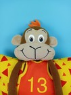 Pillow Huggers Jay at Play Kids Travel Pillow w/ Monkey Basketball Pillow Case — photo 4