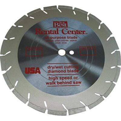 Do It Best DIA14SW All-Purpose Segmented Diamond Blade, 14'' x 0.125'' x 1''-20mm