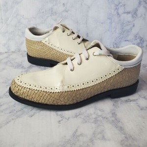Vintage Aerogreen Woven Leather Golf Shoes Blue White Mens 8 Aerogreen Products for Sale up to 90% Off Retail: Poshmark main image 2