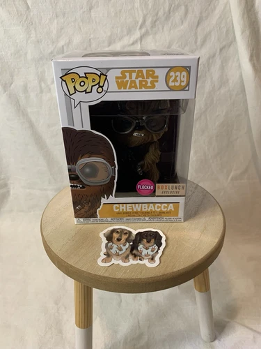 Funko Pop! Vinyl: Star Wars #239 Chewbacca Flocked Box Lunch Exclusive