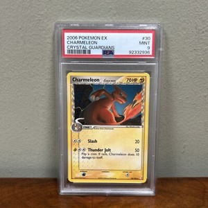 2006 Pokémon EX Crystal Guardians Charmeleon #30 PSA 9 MINT