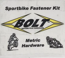 Bolt Motorcycle Hardware - Sportbike Fastener Kit 99SBTP - NEW