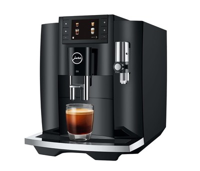 Jura E8 EC Automatic Coffee Machine - Piano Black