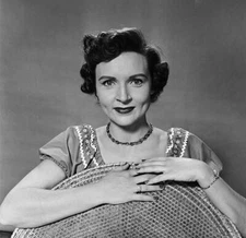 Actress Betty White 1954 OLD TV PHOTO 4