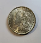 1888 Vam Choice BU Morgan Silver Dollar Doubled Ear, FREE SHIPPING -C8804