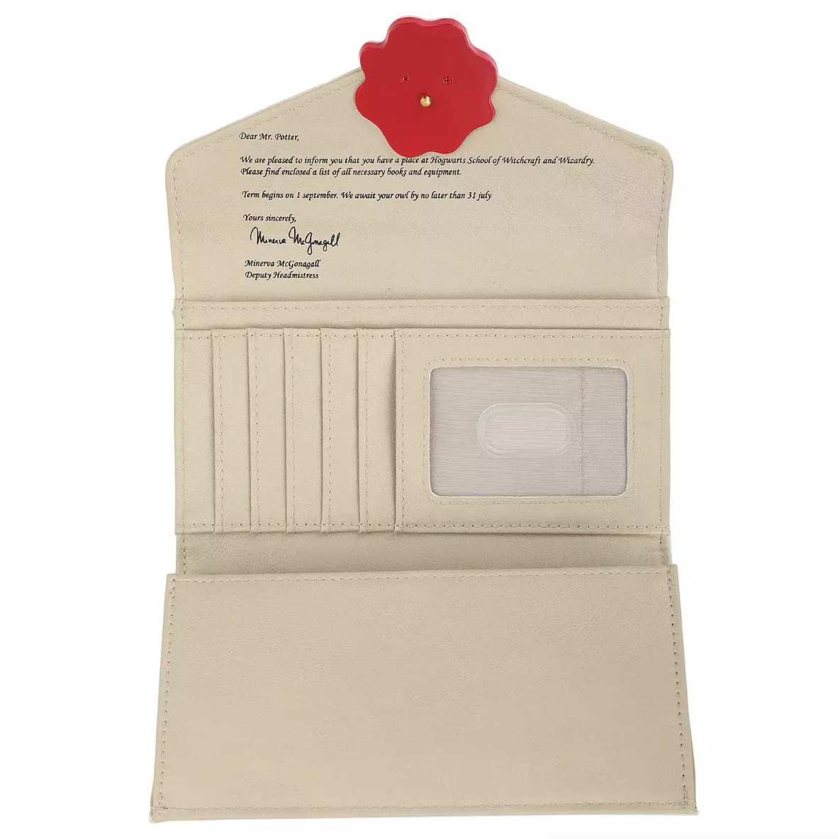 Harry Potter Letter to Hogwarts Wallet - Wizarding World Gifts