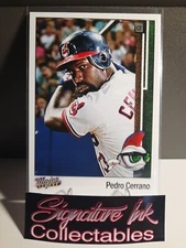 Pedro Cerrano / Dennis Haysbert Custom Art Card - Major League Movie - Raw Card