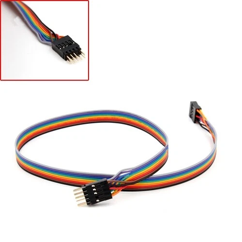 Internal Motherboard AC97 HD Audio 9pin Male To Female Extension Cable Cord 50cm