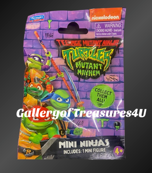 1 Teenage Mutant Ninja Turtles Mayhem Mini Ninjas Surprise Figure