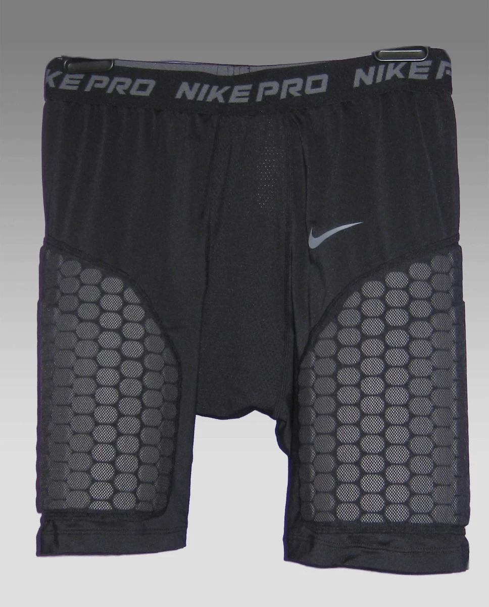 New NIKE PRO COMPRESSION Mens Combat Shorts Pants Black 2XL XXL